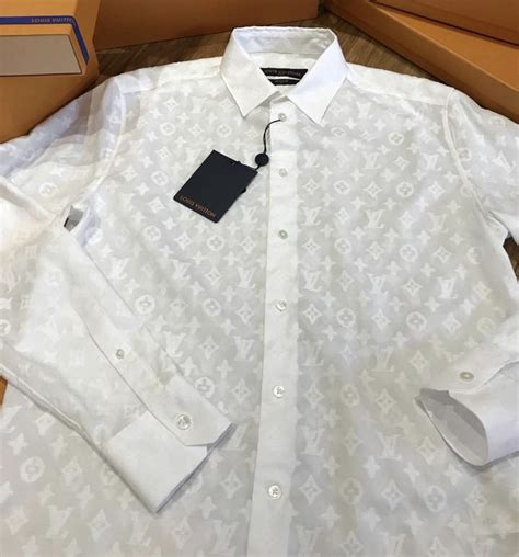 wit shirt louis vuitton|louis vuitton monogram shirt.